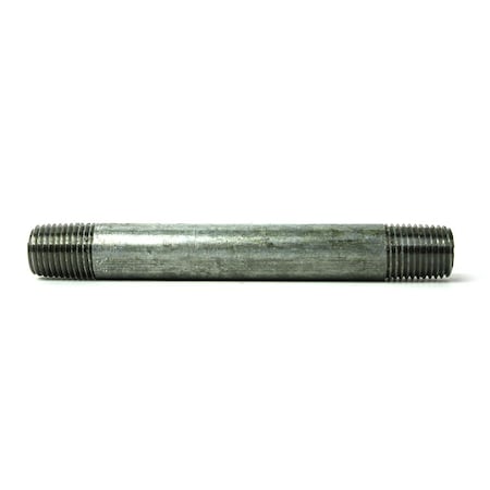 Thrifco Plumbing 1/4 Inch x 4 Inch Galvanized Steel Nipple 5219077